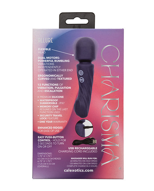 Charisma Allure Wand Massager - Blue