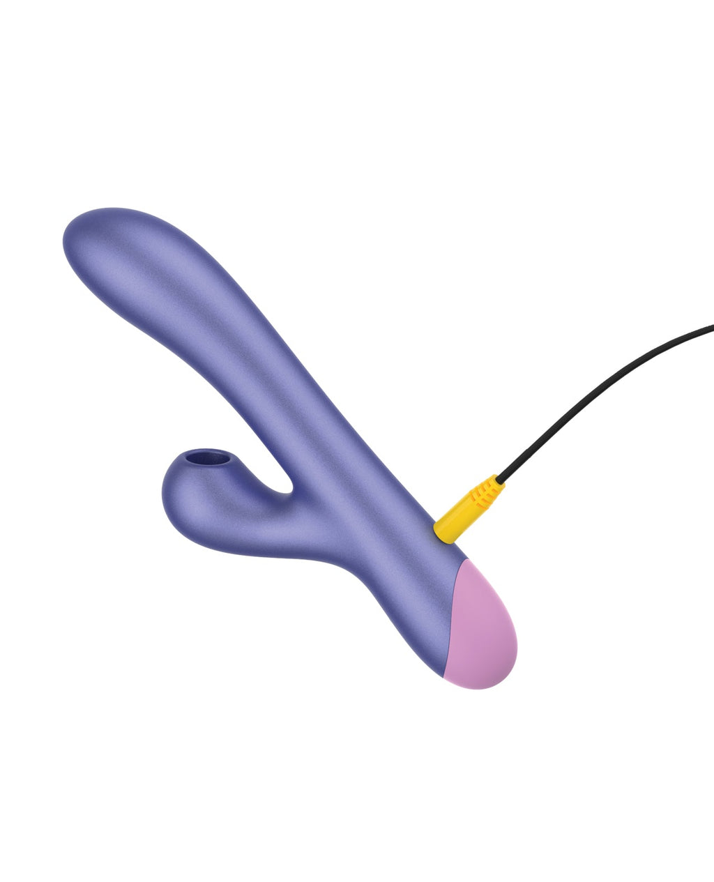 ROMP Pulse Air Pulse Rabbit Vibrator - Purple 3D