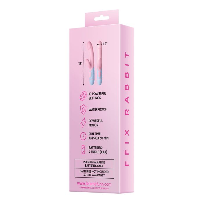 Femme Funn FFIX Rabbit Vibrator - Pink